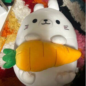 Takashoji Rabbit holding Carrot Soft Plush 14" New with Tag